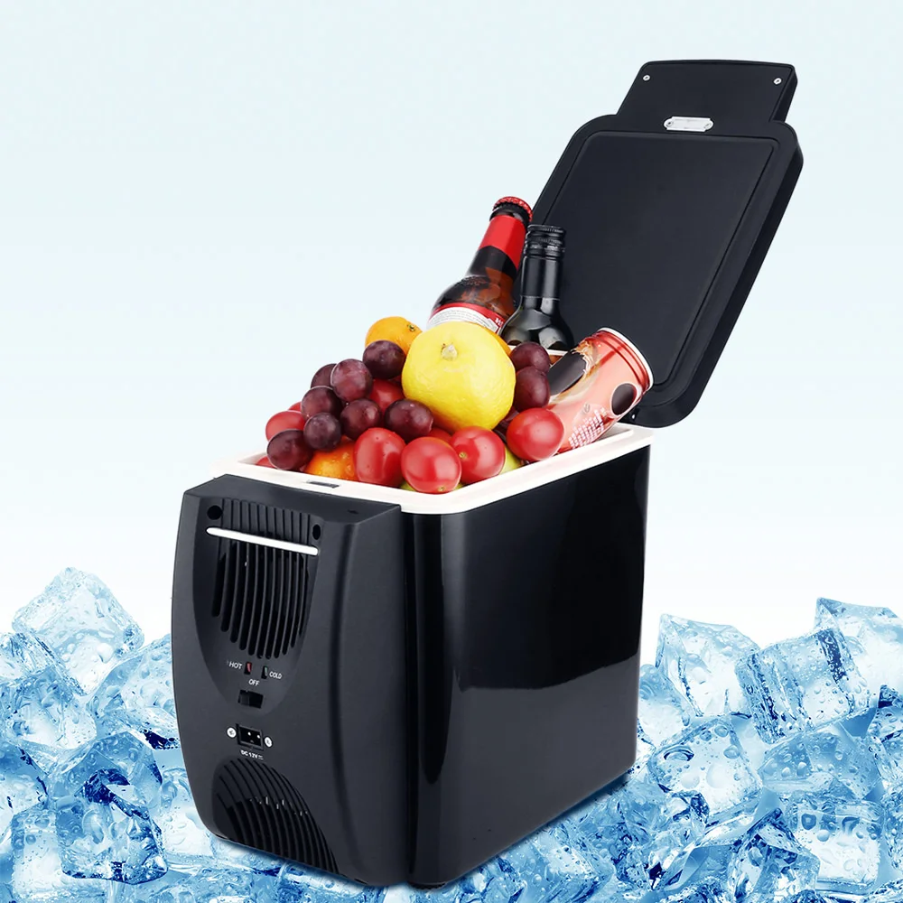 

6L Mini Car Fridge Cooler Warmer 12V Compressor fridge Travel Refrigerator Portable Electric Icebox Cooler Box auto Freezer