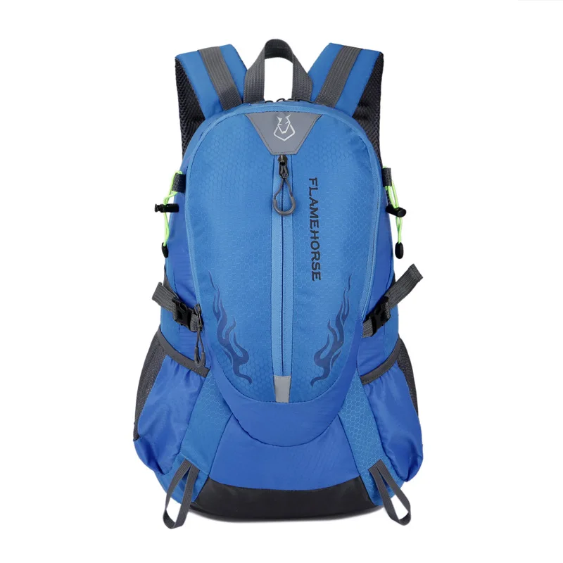Новинка 40L мужской рюкзак унисекс, дорожная сумка, спортивная сумка, рюкзак для альпинизма, пешего туризма, альпинизма, кемпинга для мужчин - Цвет: blue