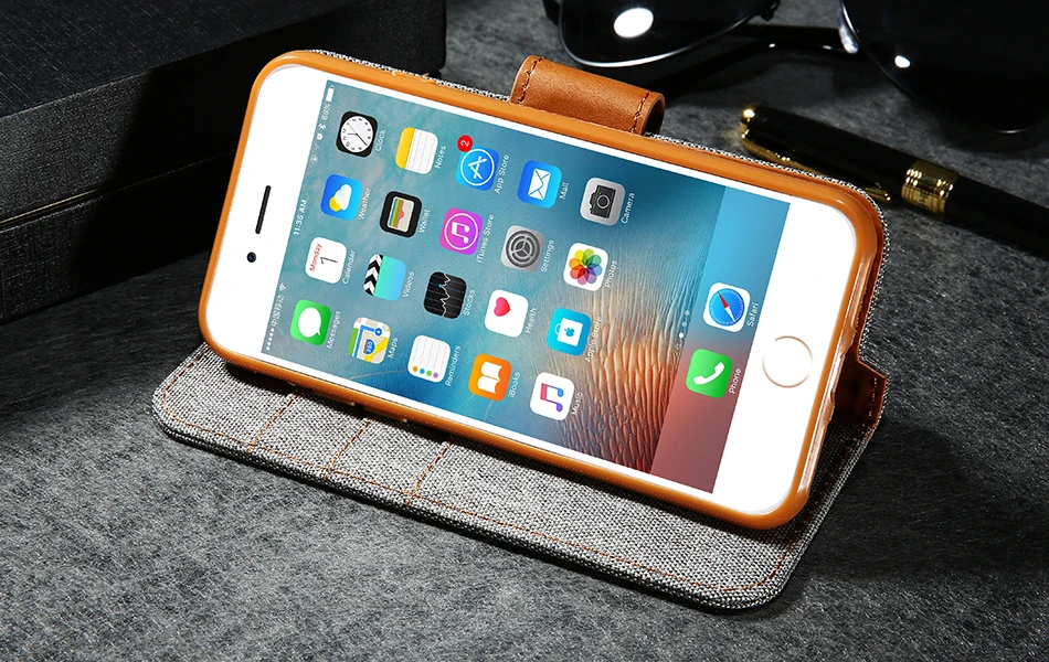 DOEESラグジュアリーウォレットフリップケースfor iPhone 6 6Sプラス7 5 5S SEケースx 8カードレザーホルダーフォンカバーfor iPhone 7 6 5 SX 10 8 