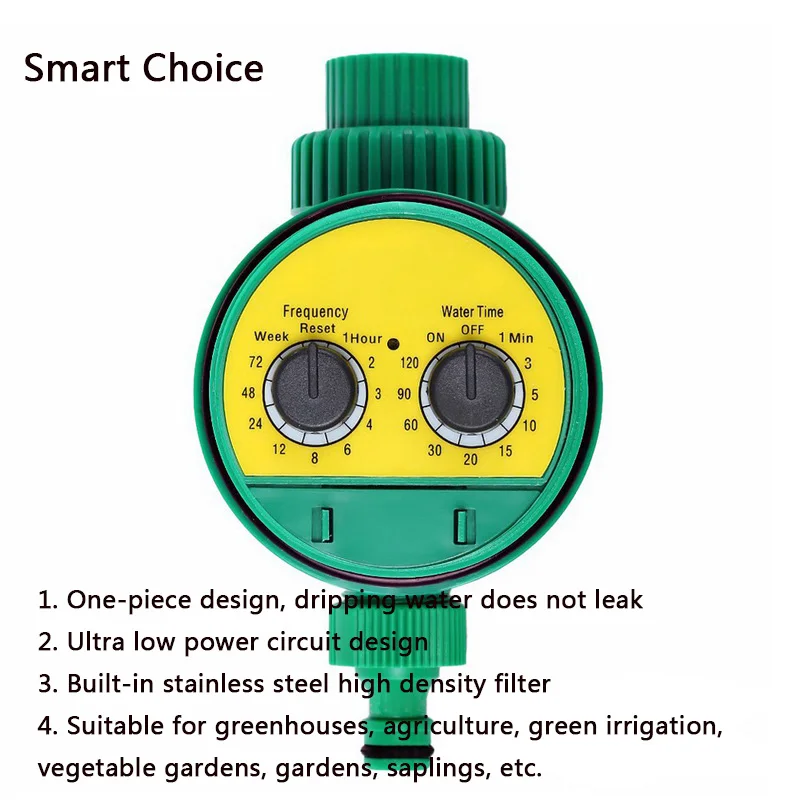 1 шт. таймер воды сад автоматический полив таймер шланг кран контроллер таймер с ЖК-дисплеем