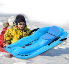 Ski Sand Skiing Play with snow toys Brake with pull rope Anti freezing and abrasion resistance