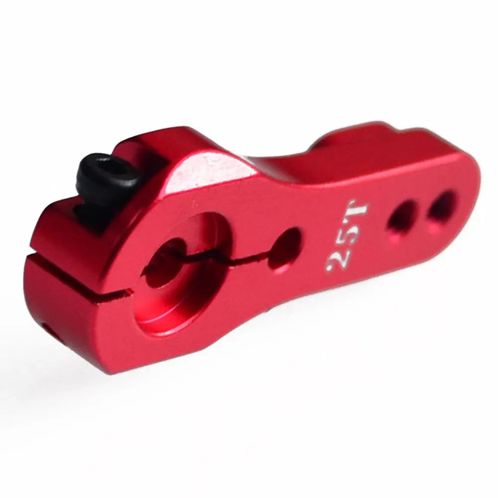 

1Pc Aluminium Servo Horn Rocker Arm 25T For MG995 MG946R MG996R MG945 S3003 RC Model Motor Red/Blue