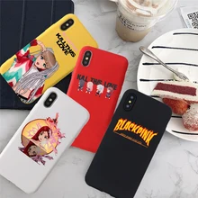 Черный мягкий силиконовый чехол для телефона Blackpink kill this love для iPhone XR X XS Max 6 6S 7 8 Plus 11 pro TPU черный чехол