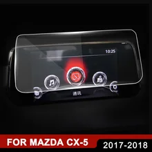 Auto GPS Per Auto di Navigazione Dello Schermo In Vetro Temperato Protector per Mazda CX-5 CX5 2017 2018 Accessori In Acciaio Schermo Pellicola Protettiva
