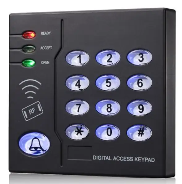 125KHZ RFID card reader WG Door locker with keypad IP65 waterproof