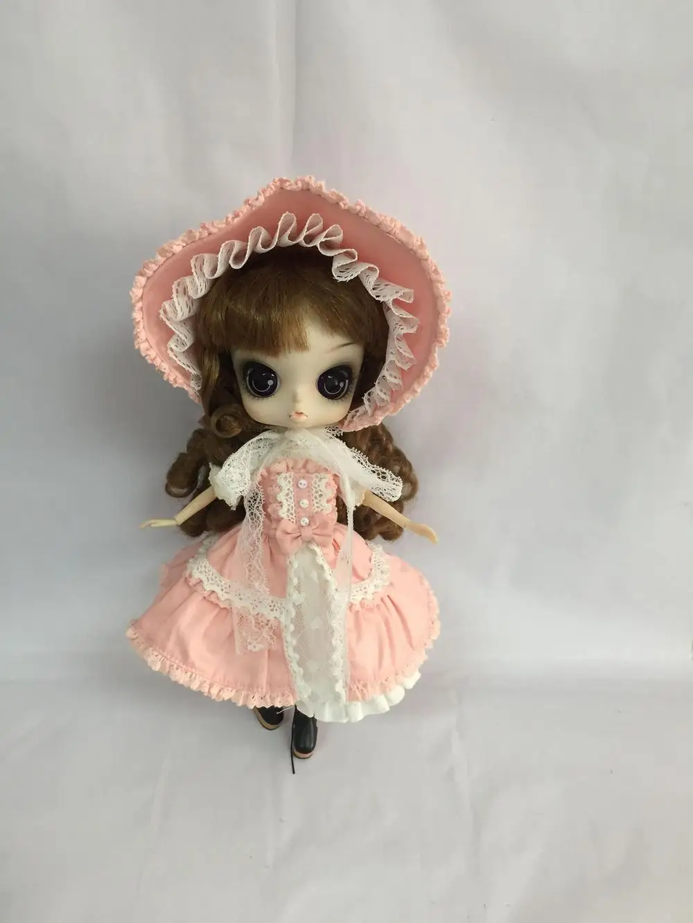 Blyth кукольная одежда, шляпа, платье костюм для кукол 30 см