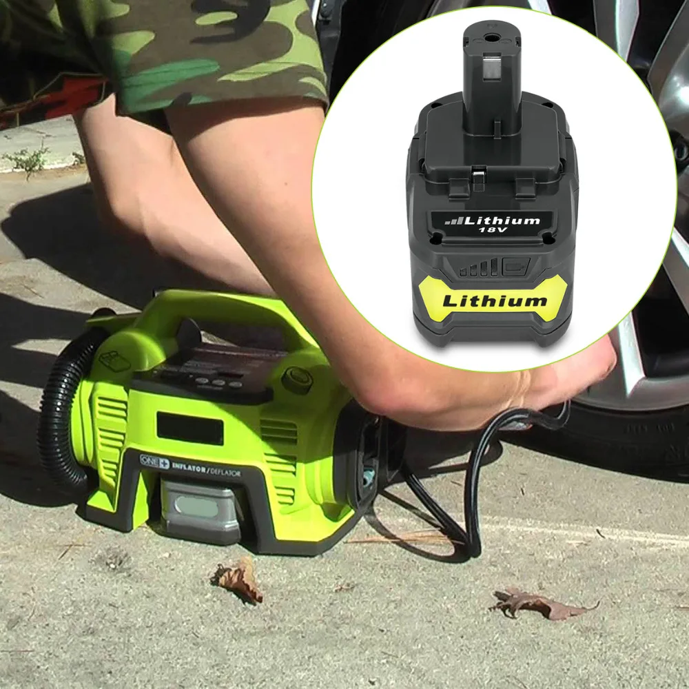 Аккумулятор Ryobi ONE для 18 в 4000 мАч P108 RB18L40 литий ионный аккумулятор