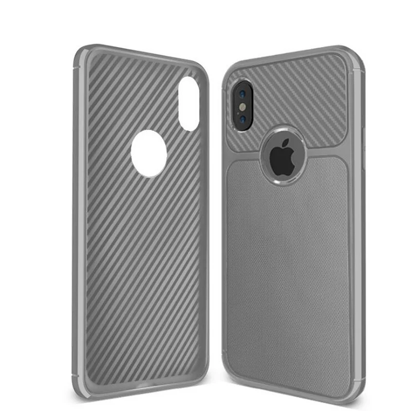US $468.00 500pcs Fashion Diamond Carbon Fiber Texture Soft TPU Phone Case For Iphone XR X XS Max 6 7 8 Plus Shockproof Soft Silicone Cover