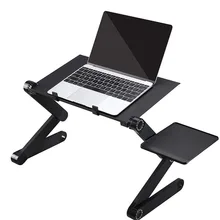 Нетбук или планшет с ковриком для мыши настольная подставка для ноутбука с регулируемым складным эргономичным дизайном подставка для ноутбука стол для ультрабука