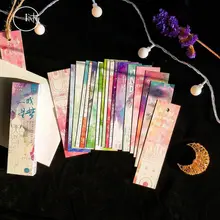 30 шт./упак. портрет мечтательной героев мультфильма "Бумага закладки карточки для записок для Студенческая Канцелярия