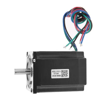 

CNC NEMA23 2 Phase Stepper Motor 57HS21A 8mm Shaft 76mm Length 5A Applicable For CNC Automation Machine Equipment