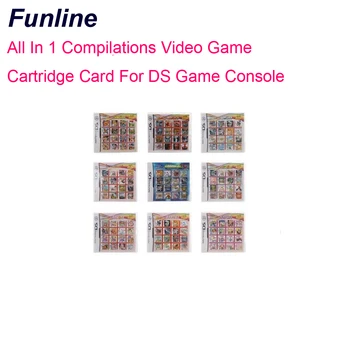 

All In 1 Compilations Video Game Cartridge Card For DS Game Console