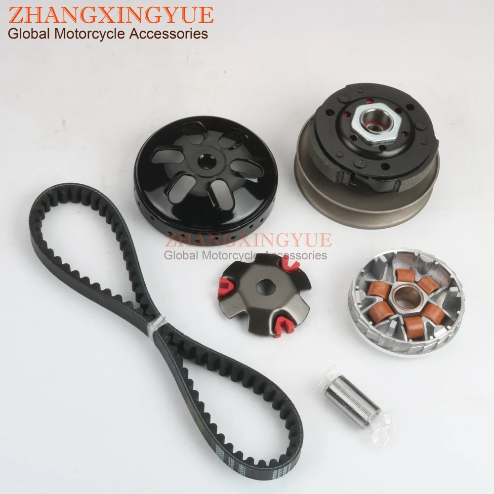 

Scooter high quality Clutch Kit &Variator & 669 Belt for NOVA MOTORS City Star Eco Fox Milano Retro Grace GY6 50cc 4T 10 inch