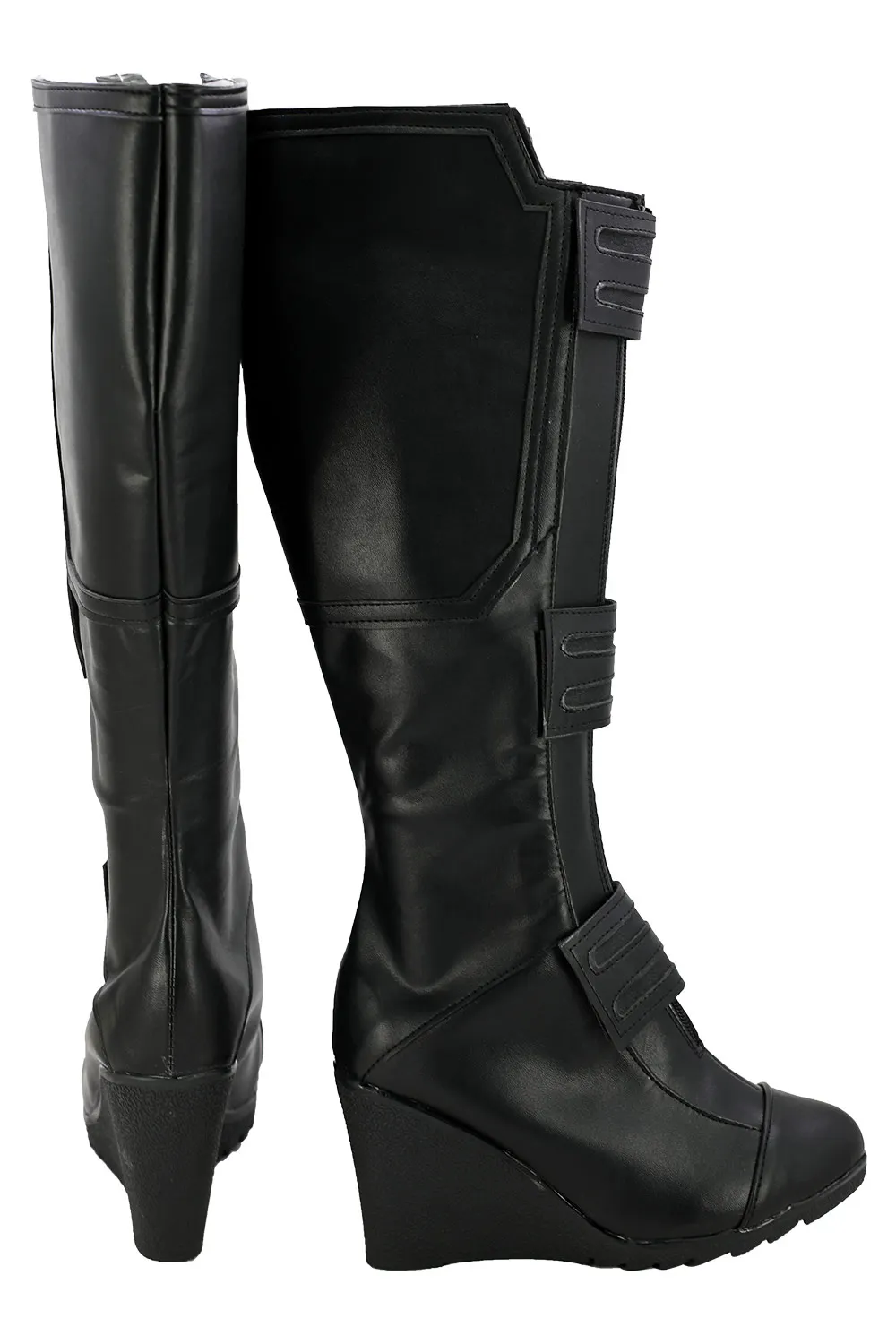 Marvel Avengers Civil War Black Widow Natasha Boots Shoe Heroine Cosplay Costume