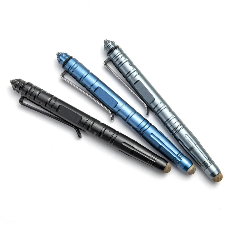 

Portable Tactical Pen Self Defense Tool EDC Smooth Writing Multifunctional Survival Tool Self Guard Pen