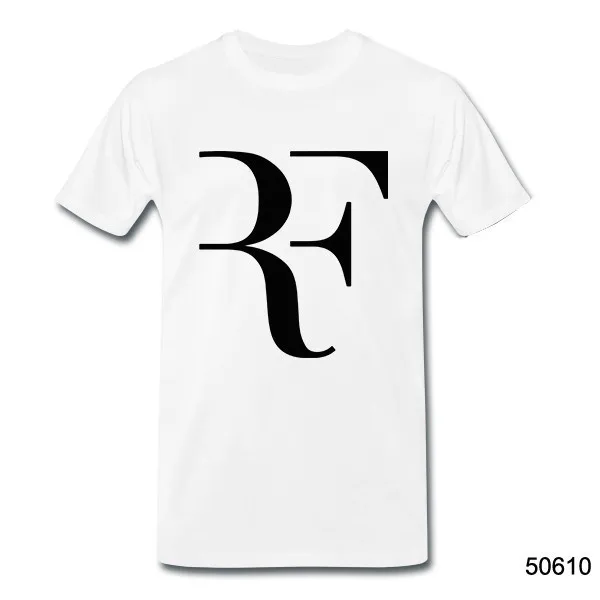 Free Shipping Roger Federer T Shirt RF Tshirt Roger Federer RF T shirt