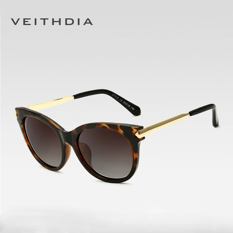 VEITHDIA Fashion Classic Cat Eye Women Sunglasses TR90 ...