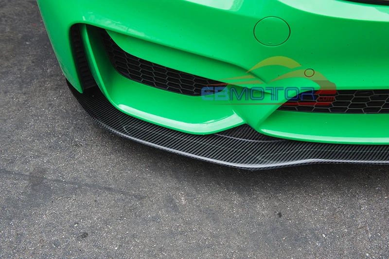 ebmotor-com PS Style Real Carbon Fiber Front lip spoiler For BMW F80 M3 F82 M4 2014UP 5_7704