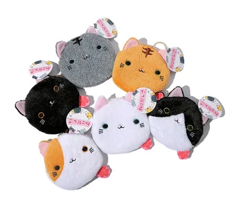 

MIX Designs 12PCS NEW Cats Coin BAG , Plush 12CM Coin Purse Wallet Pouch , Pocket Coin Bags Cosmetics Pouch Handbag