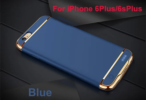as picture show Высокое качество для iPhone 6s, чехол для зарядного устройства для iPhone 6, 6s, 7 plus, внешний аккумулятор, ультра тонкий чехол для аккумулятора, чехол для телефона - Цвет: as picture show