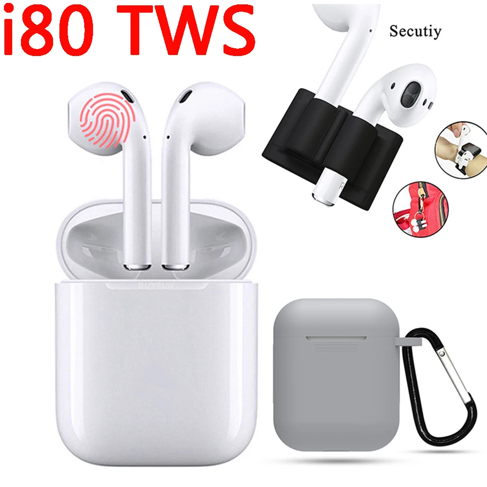

Wireless Bluetooth earphones I80 TWS 1: 1 mini Pop-up Animation Bluetooth 5.0 With Charging Box for airb pk I60 I20 I30 i40 i50