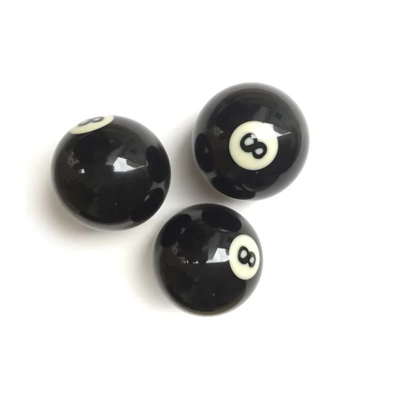 Xmlivet 2 шт. отдельные шары Стандартный 57,2mm смолы Бильярд шары для пула NO8/NO9 дизайн бильярдным кием шарики высокого качества