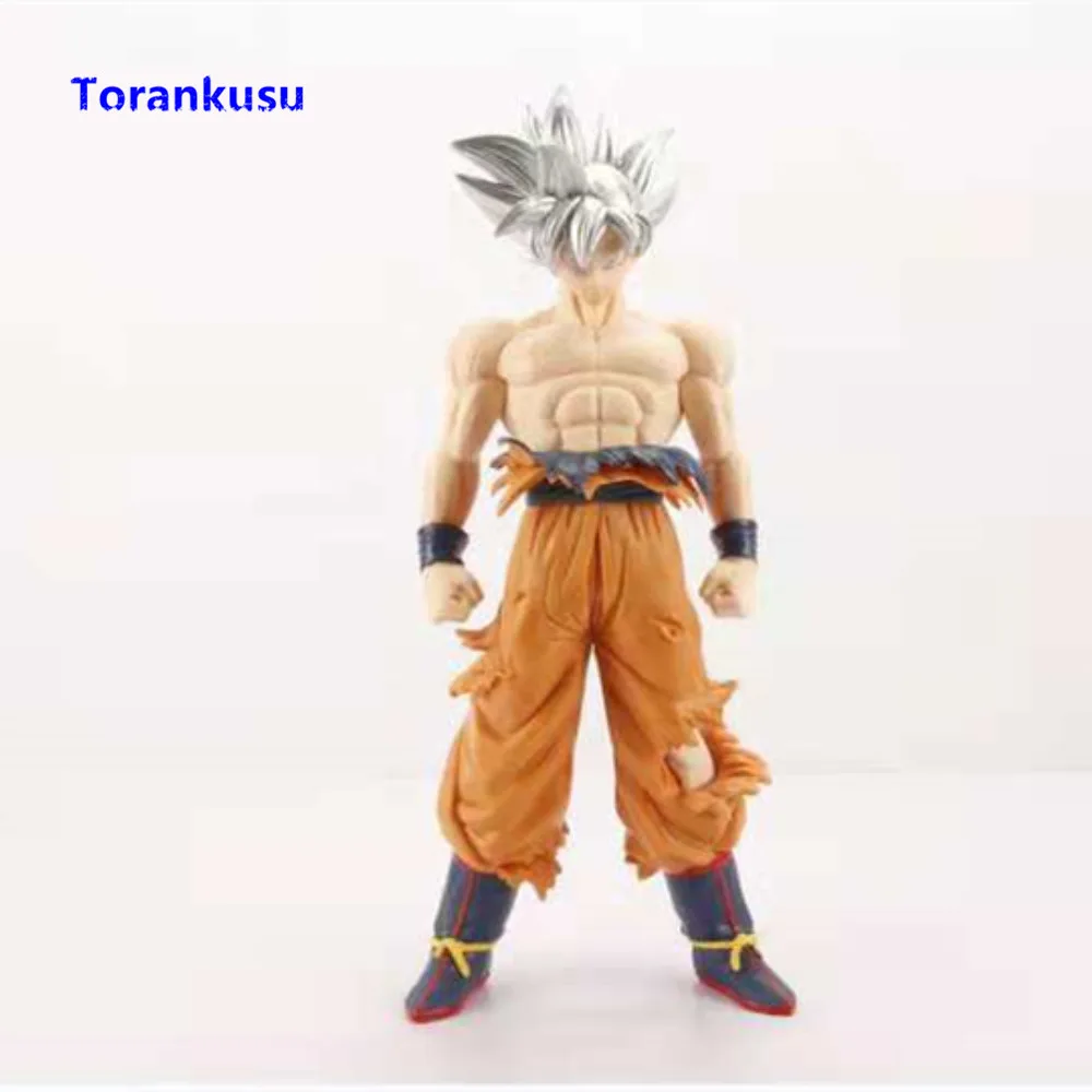 Dragon Ball Z Action Figures Goku Figure Gray Hair Jiren Broli Figure PVC Model Doll Kids Gift Toys Dragon Ball Super Saiyan XP