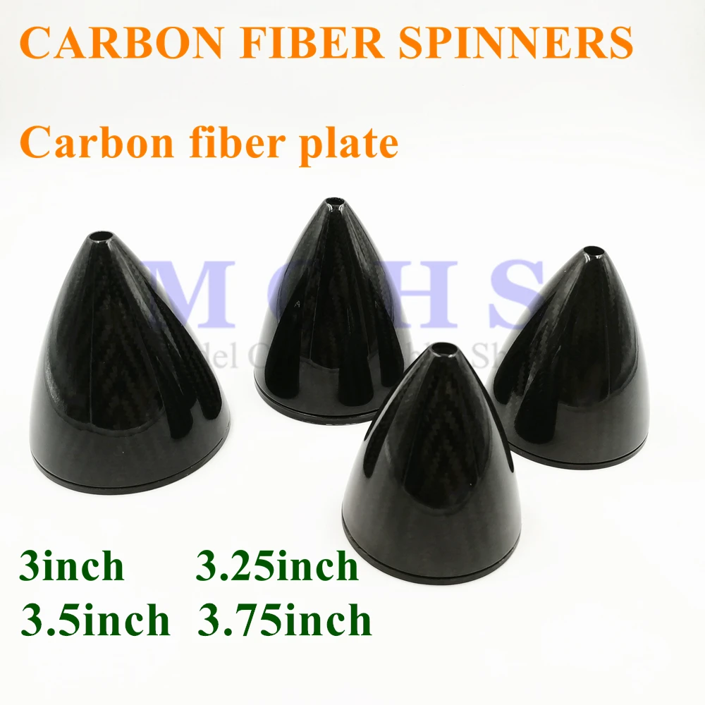 3 3.25 3.5 3.75 inch full carbon fiber spinners standard spinners RC