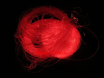 

Bing Vision 150pcs 3*0.75mm multi core RGBW 50W high power led fiber optic sensory kit DIY optic fiber curtain chandelier