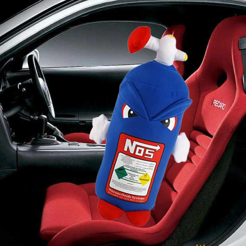 JDM NOS кукла бутылка закиси азота турбо Подушка плюшевая игрушка Турбокомпрессор