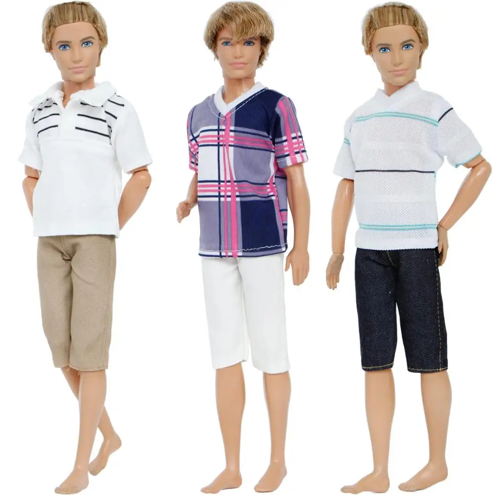 

Fashion 1 Set Flat Shoulders Bell Bottom Pants Hair Band Mixed Style Clothes For American Doll 18 Inch Accessories DIY Gift Toy