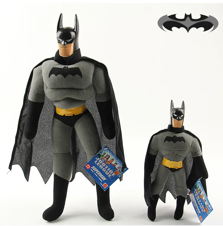 Marvel Мстители Бэтмен Плюшевая Игрушка Супер Герои Бэтмен плюшевые куклы мягкие игрушки для Для детей подарки на день рождения 25 см 40 см