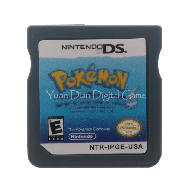 Nintendo NDS Video Game Cartridge Console Card Pokemon Series SoulSilver USA English Language Version