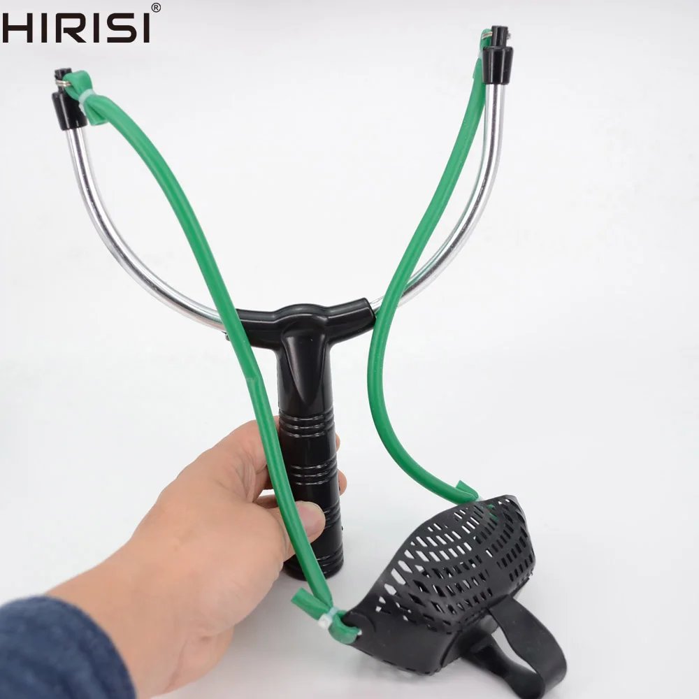 

Carp Fishing Bait Thrower Fishing Catapults Medium Strong Elastic Multi Pouch Catapult for Bait Boilies Pellets