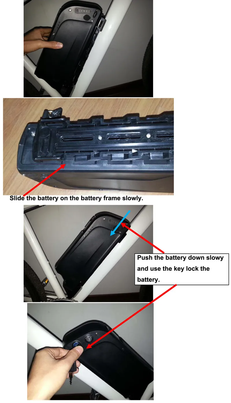 Battery installation