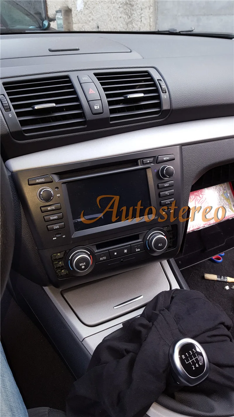 Discount Android 9.0 Car GPS Navigation DVD Headunit For BMW 1 Series E81 E82 E87 E88 116i 118i Car Stereo Unit auto radio multimedia IPS 1