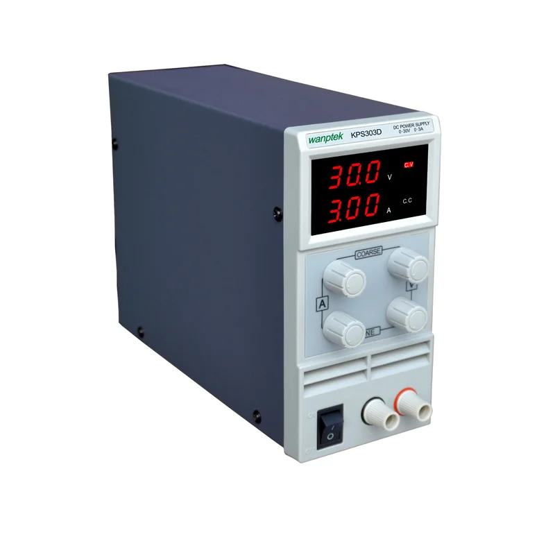 KPS303D Регулируемый Высокоточный двойной светодиодный дисплей переключатель питания постоянного тока защита Function30V3A 110 V-230 V 0,1 V/0.01A EU