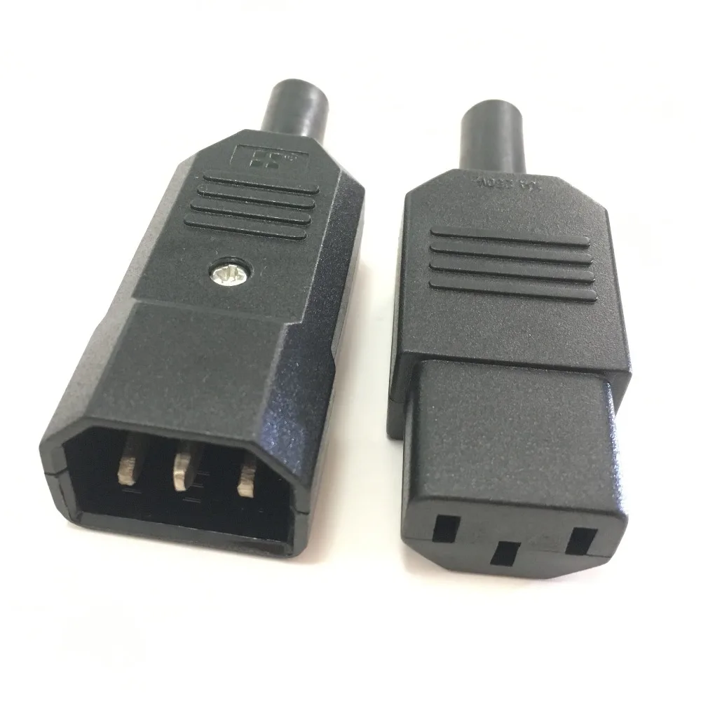 Набор IMC Hot 250V 10A разъем питания IEC 320 C14 штекер и C13 | Электроника