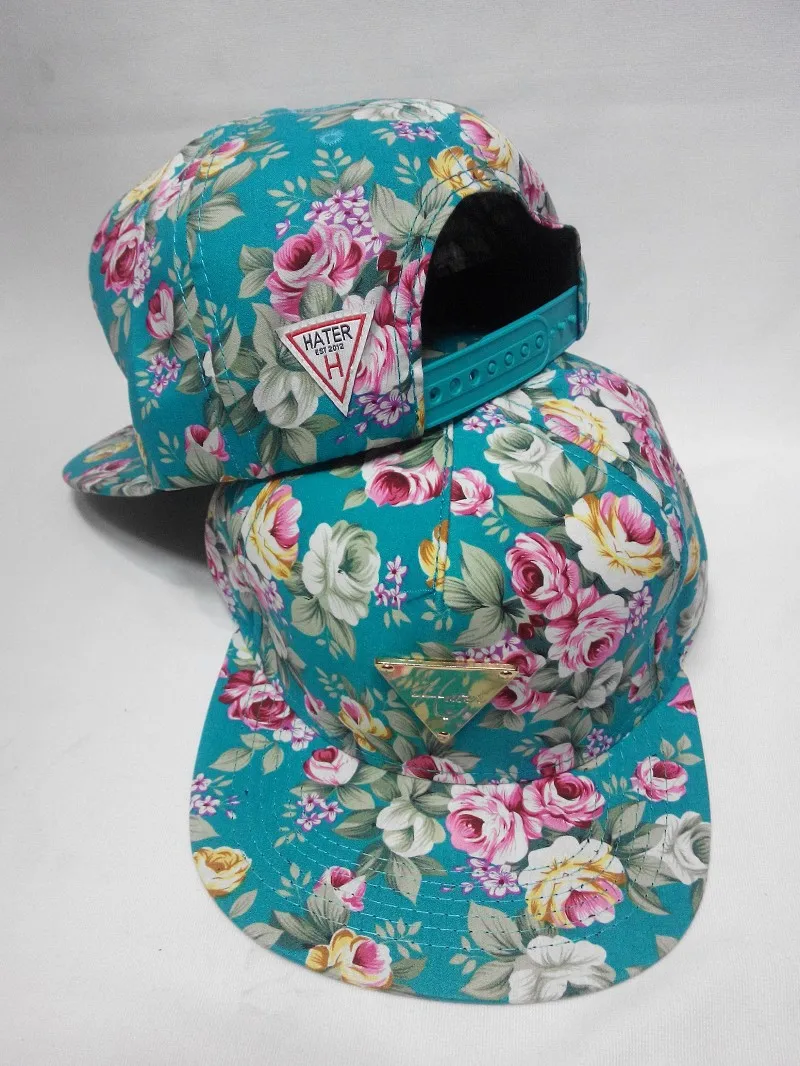 hater floral cap