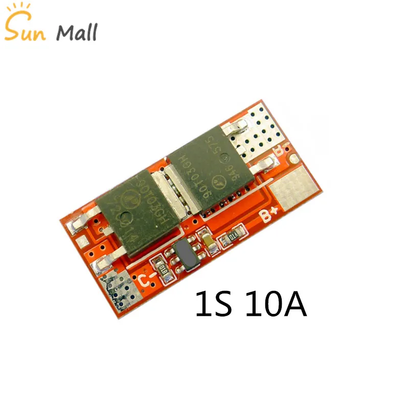 10A 1S 4 2 V PCB PCM BMS зарядное устройство модуль зарядки 18650 Li Ion Lipo фотозащита печатная