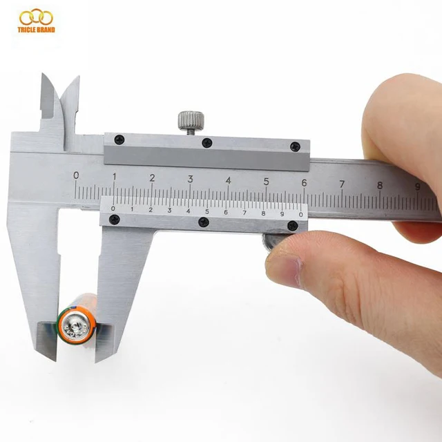 Vernier Caliper 6" 0 150mm/0.02mm Metal Calipers Gauge Micrometer
