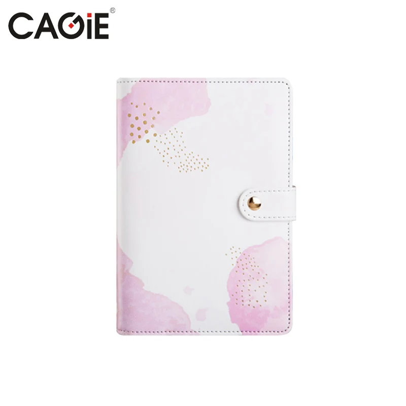 Diary for Girls Cute Notebook a6 Spiral Binder Leather Journal Kawaii
