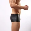 Wowhomme-caleçon en Faux cuir hommes, sous-vêtement japonais en cuir, caleçons masculins Sexy, sous-vêtements à la mode, C33 ► Photo 3/6