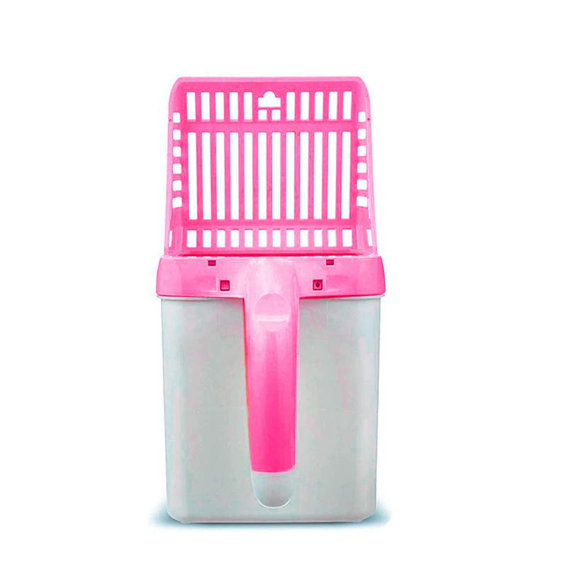 

Cat Litter Scoop Waste Scooper Poop Pet Sand Shovel+15*Plastic Bag Cleaning Tool