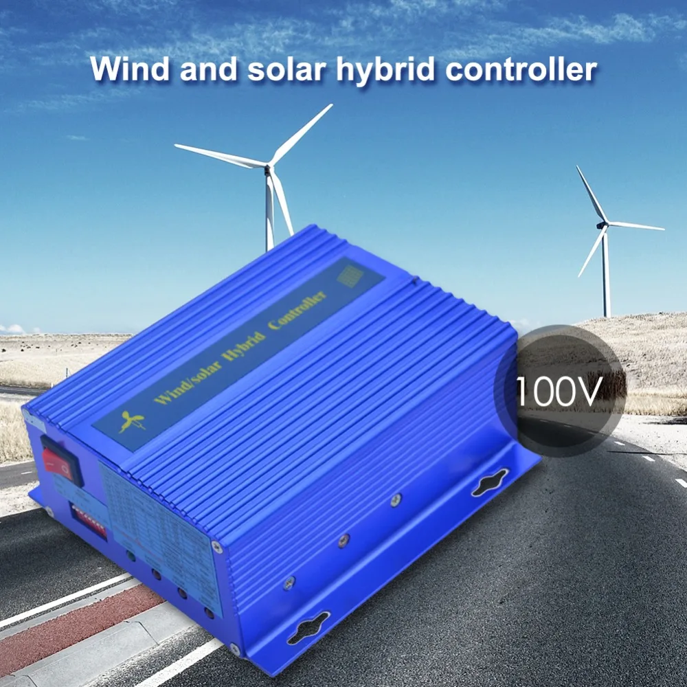 

Wind Solar Hybrid Charge Controller On Off Photocell street Light Switch PV/Wind Power System Solar Panel Auto 12V/24V