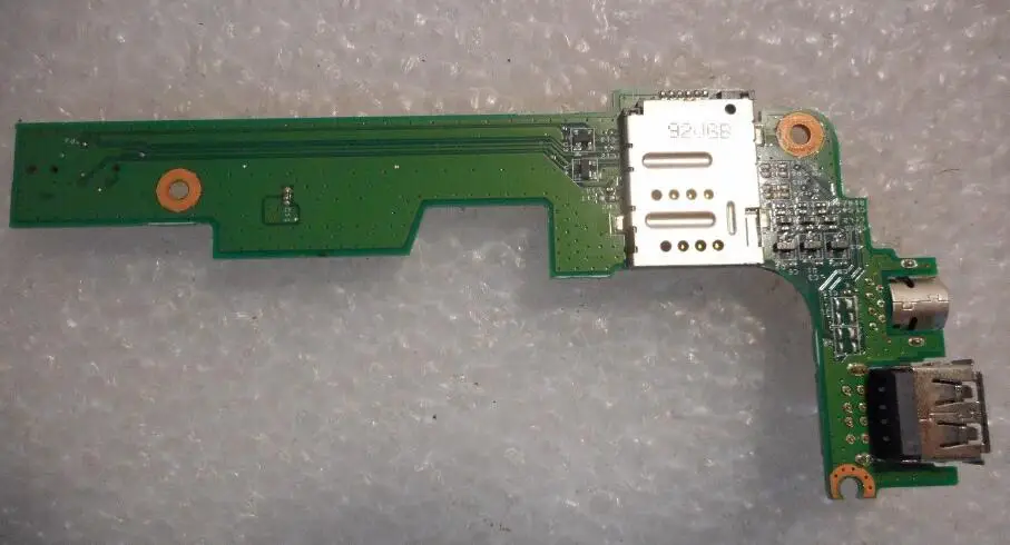 Для DELL Inspiron 1525 1526 Card Reader USB Video Порты и разъёмы доска 48.4W007.021 протестировал ok