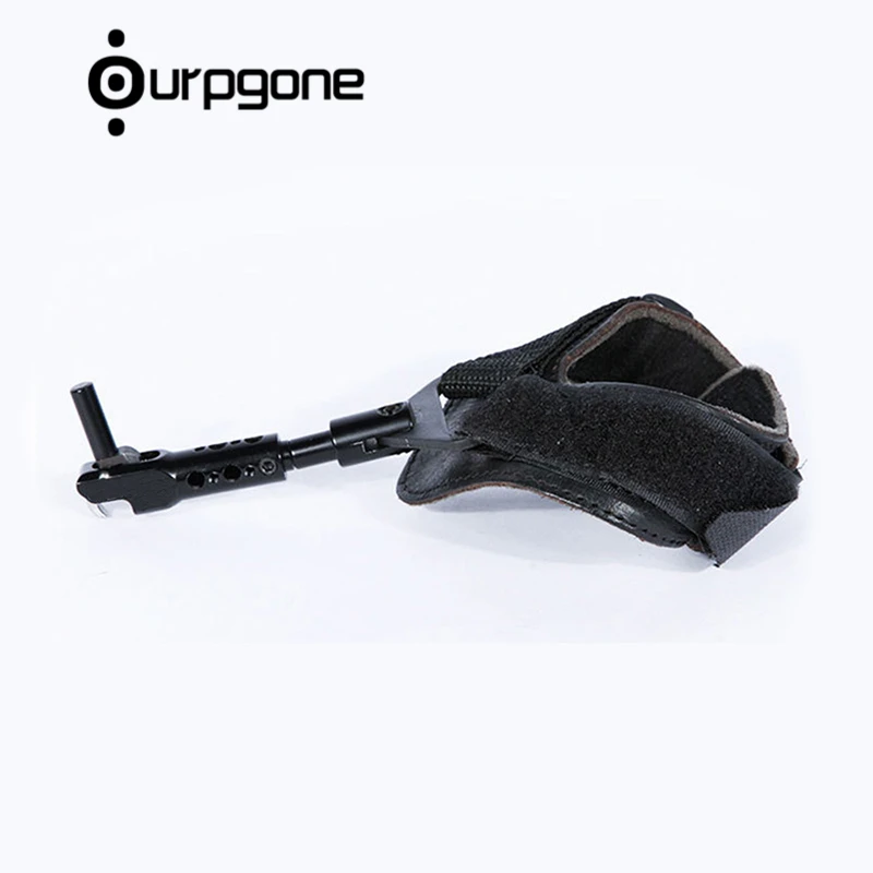 

Ourpgone Brand 1*Outdoor Hunting Recurve Bow Release Compound Bow Arrow Caliper Release Aid Trigger Wrist Strap Free shipping!