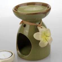 Керамическая масляная горелка высокое качество свечи подарки ремесла украшения дома ароматерапия масляная лампа коллокация подсвечник S