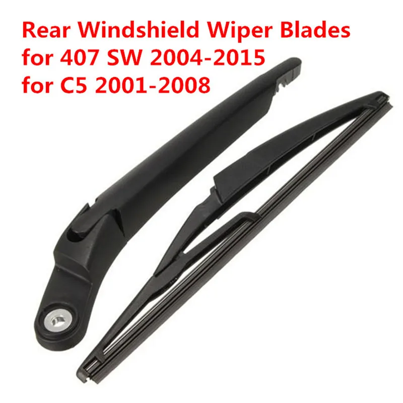 

Rear Windshield Wiper Blades for Citroen C5 2001-2008 for Peugeot 407 SW 2004-2015 Refill Brushes for Car Janitors Washer