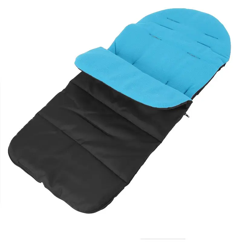 Зимняя детская коляска, спальный мешок, Детские спальные мешки, мягкий теплый Конверт для новорожденных, спальный мешок с муфтой для ног, горячая распродажа - Цвет: StyleB